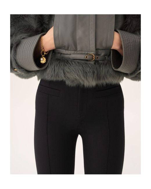 Chloé Black Chloé Tailored Straight-Leg Pants