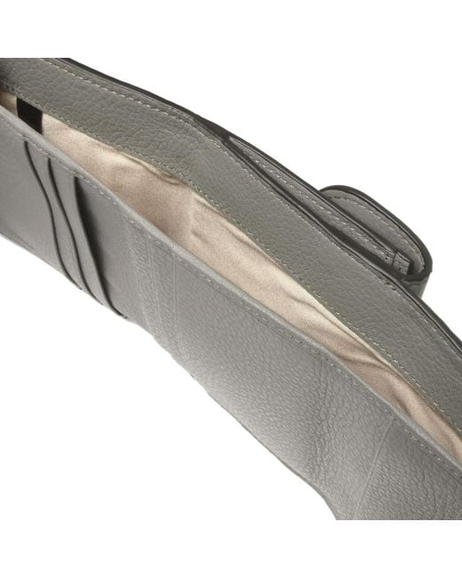 Chloé Gray Mini Alphabet Tri-Fold Wallet