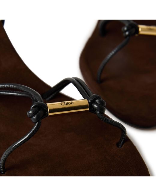 Chloé Black High-Heeled Sandals