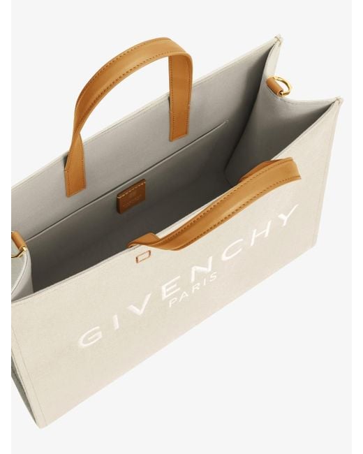 Givenchy Natural Medium G-Tote Shopping Bag