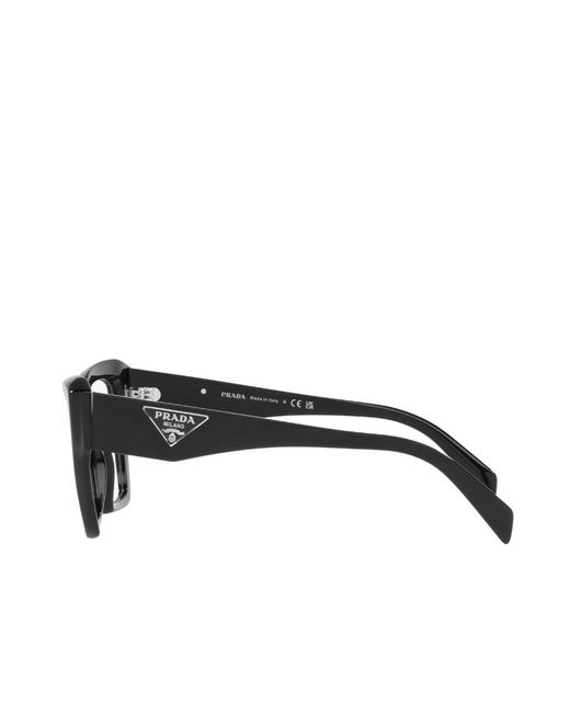 Prada White Eyewear Cat-Eye Glasses