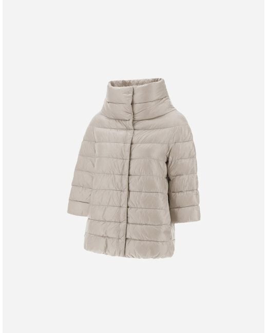 Herno Gray Winter Jackets