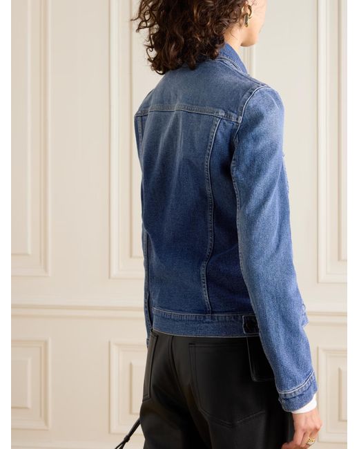 Proenza Schouler Blue Newman Denim Jacket