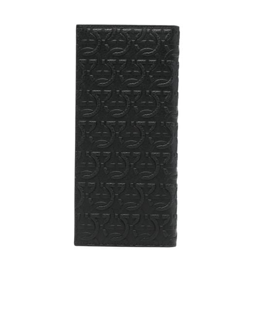 Ferragamo Black Bifold Wallet for men