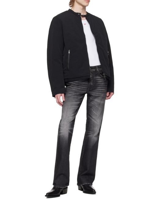 DIESEL Blue J-Carver-Padd Bomber Jacket for men