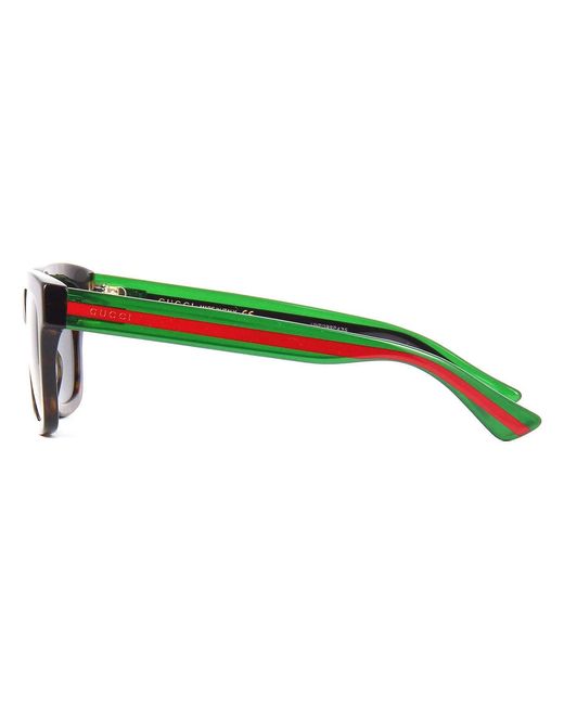 Gucci Multicolor Eyewear Square Frame Sunglasses for men