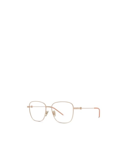 Givenchy White Eyewear Square Frame Glasses for men