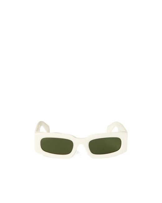 Off-White c/o Virgil Abloh Green Cary Sunglasses