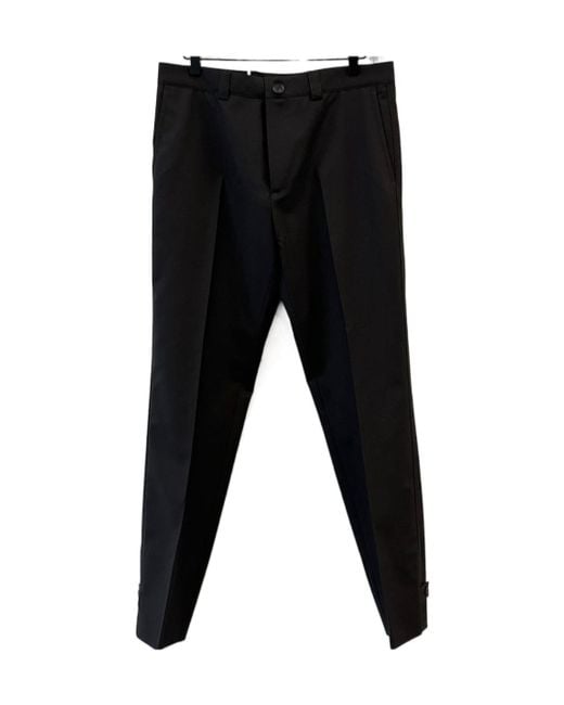 Gucci Black Belt Loop Casual Pants for men