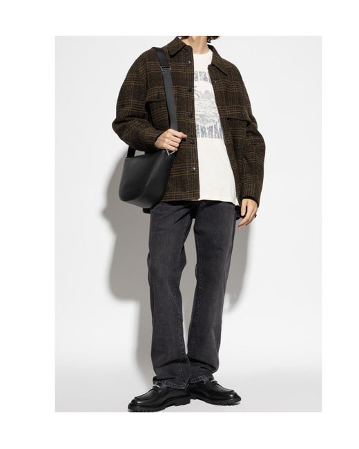Isabel Marant Blue Straight Leg Lewys Jeans for men