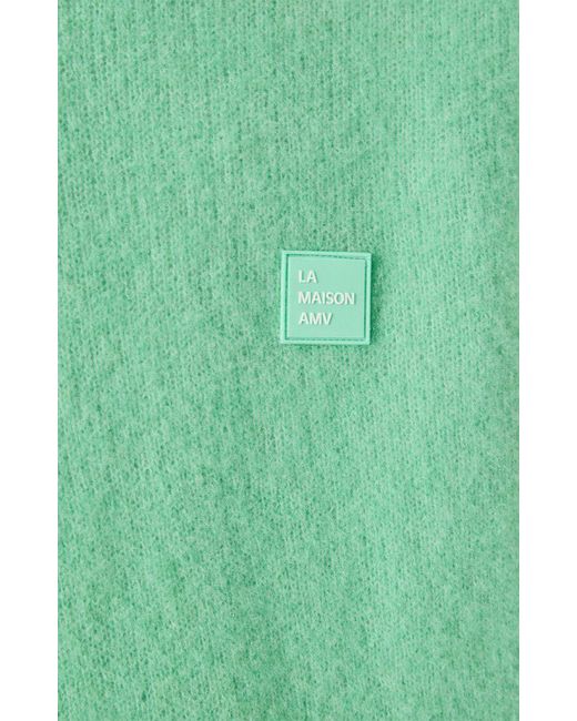 American Vintage Green Long-Sleeved Sweater for men