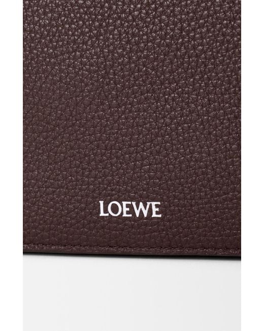 Loewe Brown Pebble Medium Messenger Bag for men