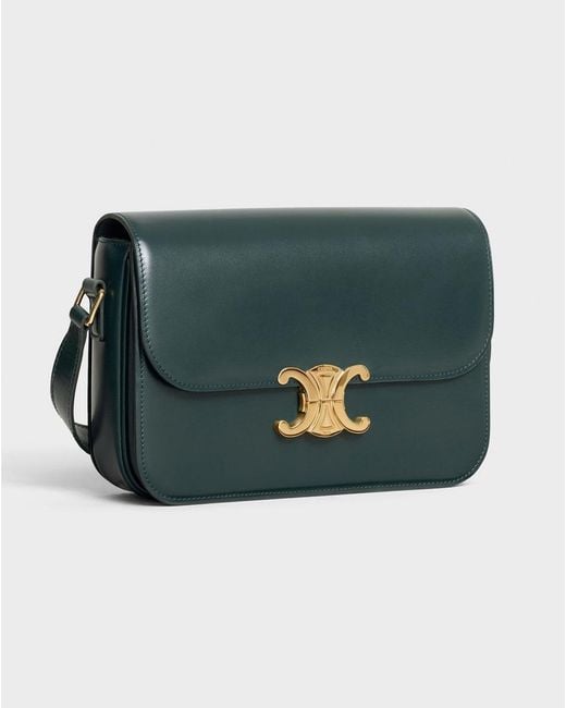 Céline Green Classique Triomphe Bag
