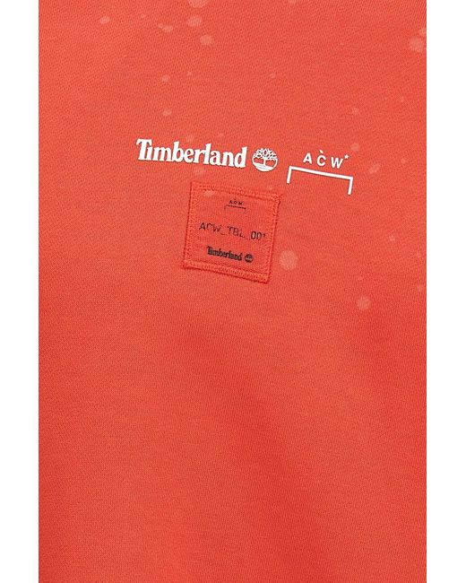 A_COLD_WALL* Red A-Cold-Wall* Logo Patch Crewneck Sweatshirt for men
