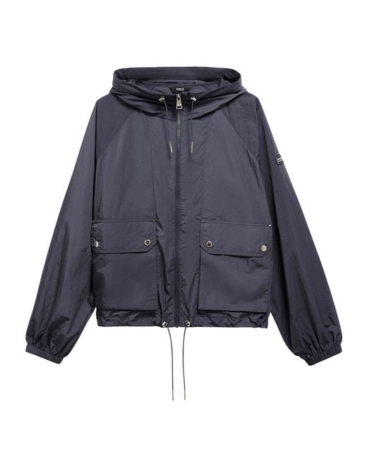 Barbour Blue Rain Anorak Jacket