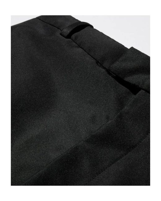 Gucci Black Fine Faille Skirt