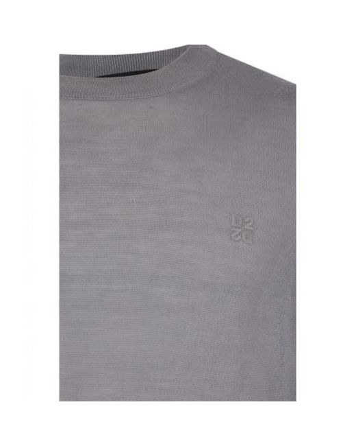 DSquared² Gray Long-Sleeved Knitwear for men