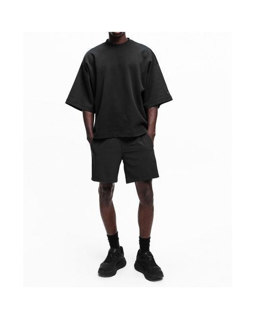 Hoka One One Black Solid Color Sneakers for men