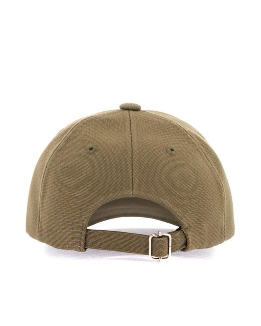 A.P.C. Multicolor Charlies Logo Embroidered Baseball Cap for men