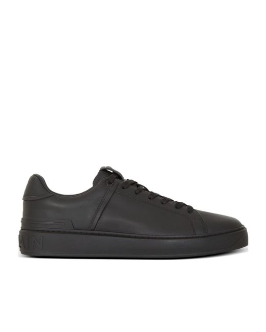 Balmain Black B-Court Trainers for men