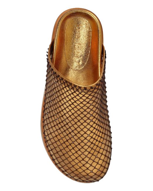 Forte_forte Brown Round-Toe Slippers