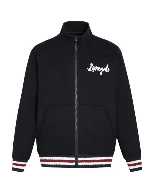 LIU REGALI Blue Logo Sunset Printed Casual Jacket for men