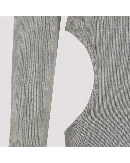 Moncler Gray Subhuman Cashmere Jumper for men