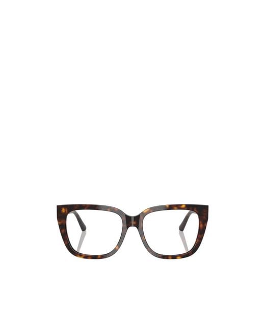 Jimmy Choo White Geometrically Framed Flat Mirror