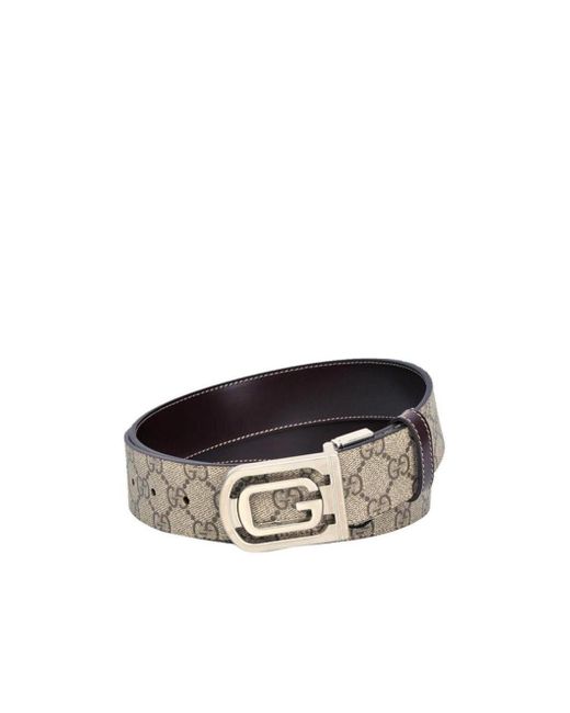 Gucci belt double sided sale