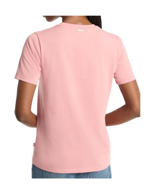 MICHAEL Michael Kors Pink Crew-Neck T-Shirt