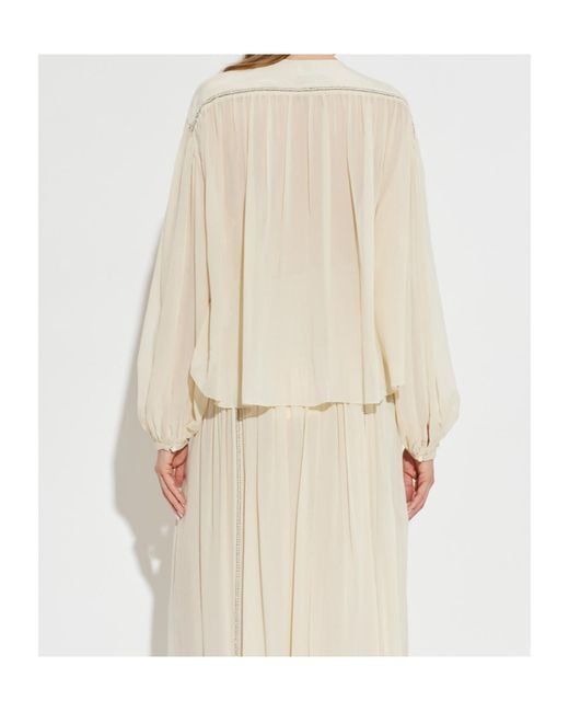 Isabel Marant Natural Nuna Top