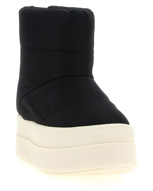 Rick Owens Black Mega Bumper Snow Boots