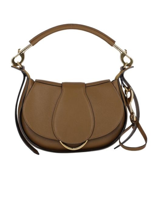 Chloé Brown Chloé Ride Shoulder Bag