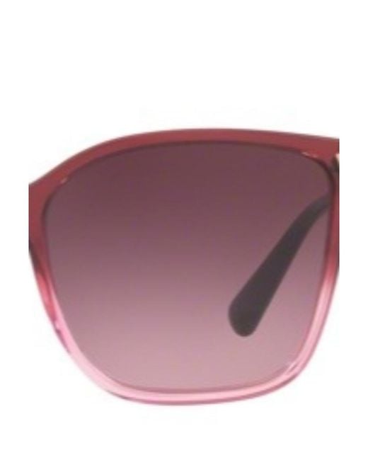 BVLGARI Purple Logo Sunglasses