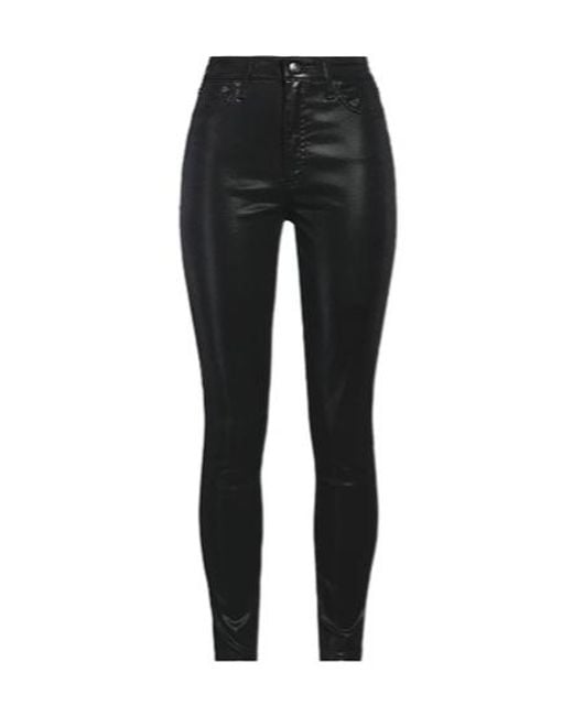 Rag & Bone Black Stretch Denim Leggings