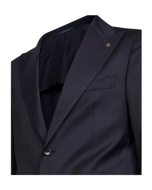 Tagliatore Blue Single-Breasted Suit for men