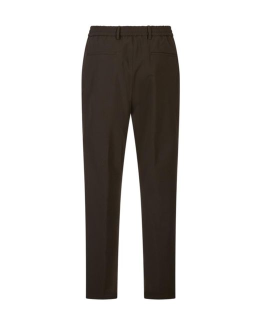 Montecore Gray Elastic Waist Casual Pants for men