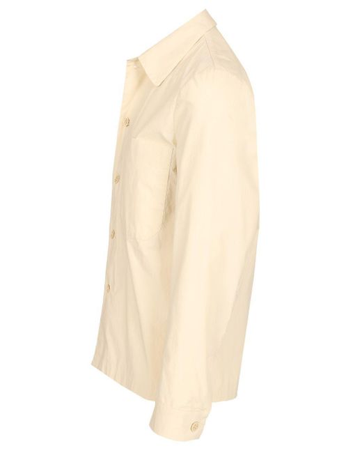 Barena Natural Cedrone Vion Button-Up Shirt for men