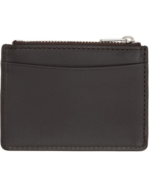 A.P.C. Black Paris Card Pack for men