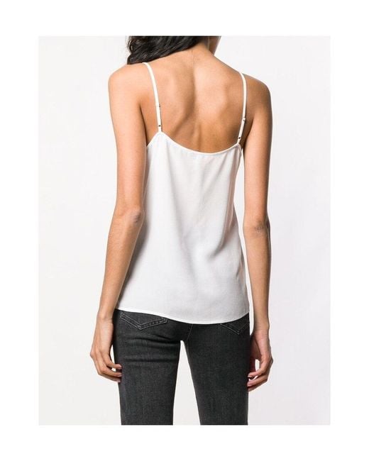 Equipment White Plain Camisole
