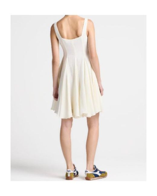 J.W. Anderson White Babydoll Dress