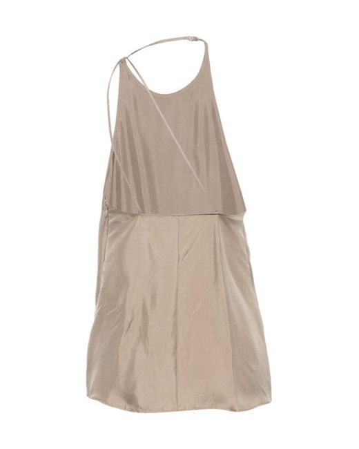 Alysi Natural Thin-Strapped Tank Top