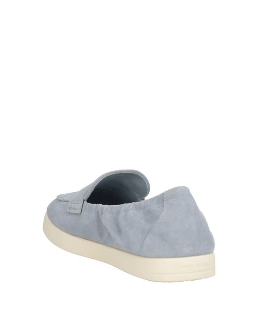 Tory Burch Blue Suede Loafers