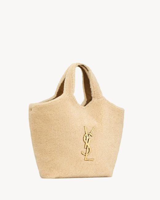 Saint Laurent Natural Icare Handbag