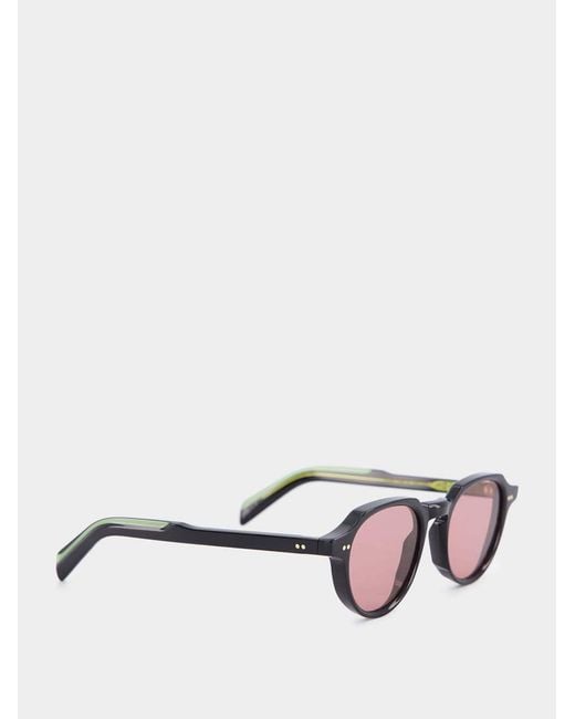 Cutler & Gross Pink Oval-Frame Sunglasses for men