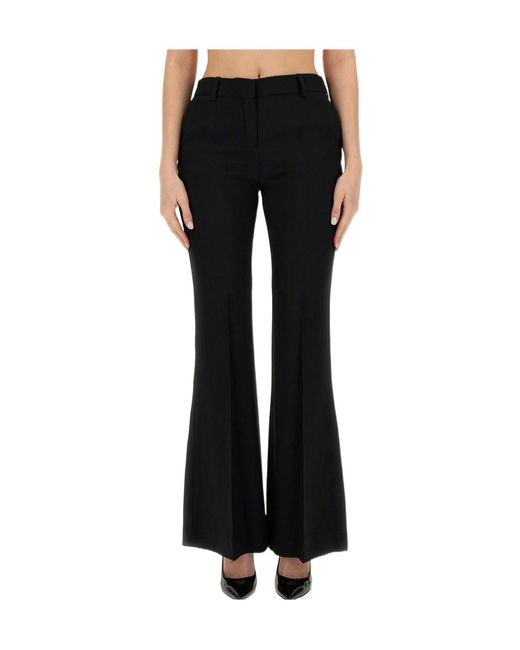 Nina Ricci Black Flared Bootcut Trousers