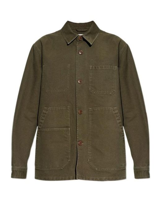 Isabel Marant Green Ardy Patch-Pocket Jacket for men