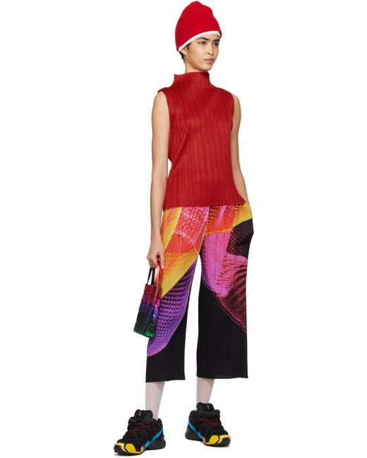 Issey Miyake Red Magic Hour Tote