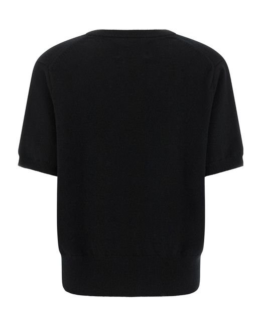 Extreme Cashmere Black V-Neck Sweater