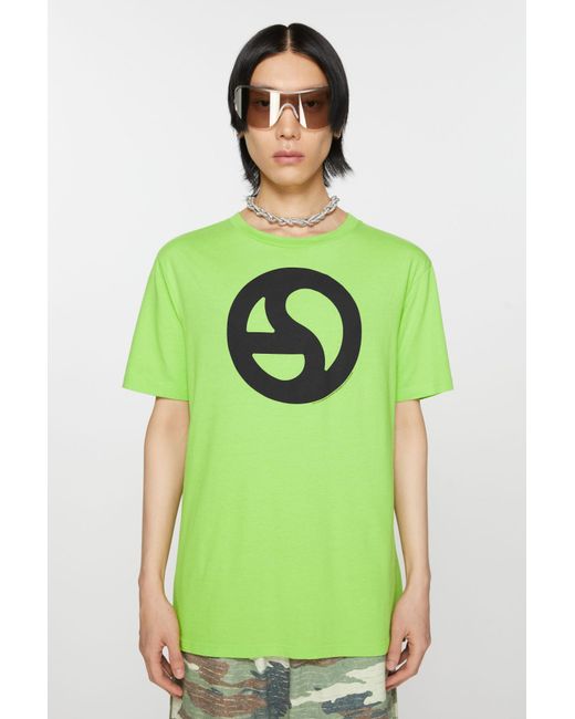 Acne Green T-Shirts for men